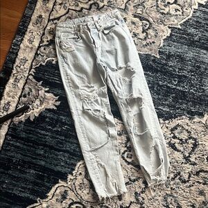 & Denim Boyfriend Jeans